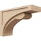 Ekena Millwork 9"W x 27"D x 18"H Classic Viola Rough Cedar Woodgrain TimberThane Corbel, Primed Tan CORUR09X27X18VIORCPR - alternate 1